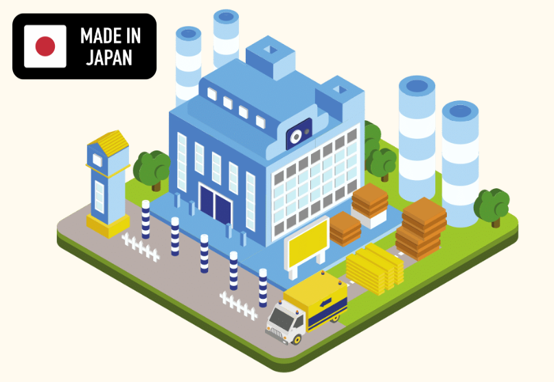 一貫した Made In Japan